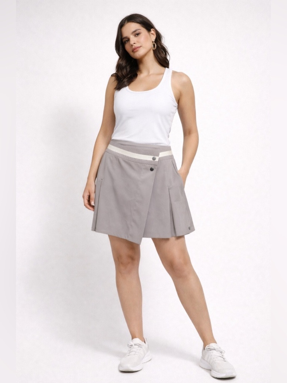 Oakley Women's Piton Gold Skirt Skort size 10